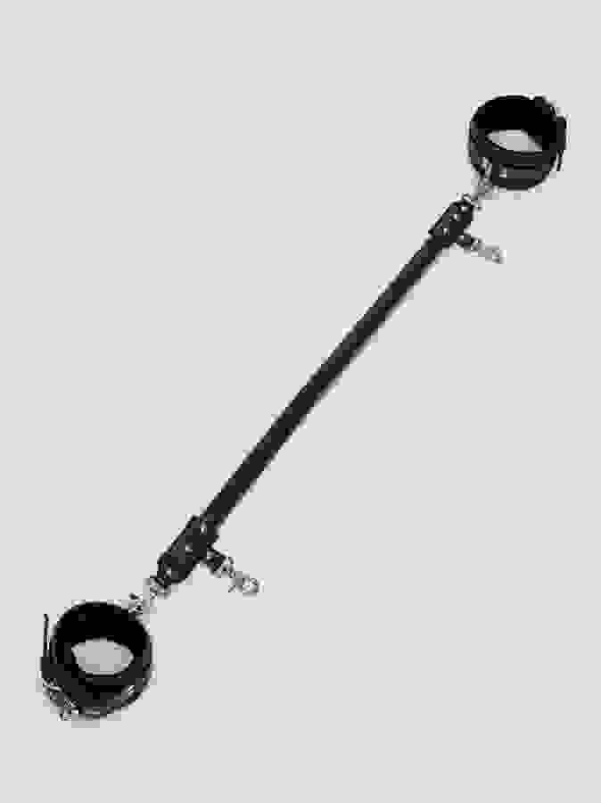 Fifty Shades of Grey Spreader Bar with Ankle Cuffs, Black, hi-res